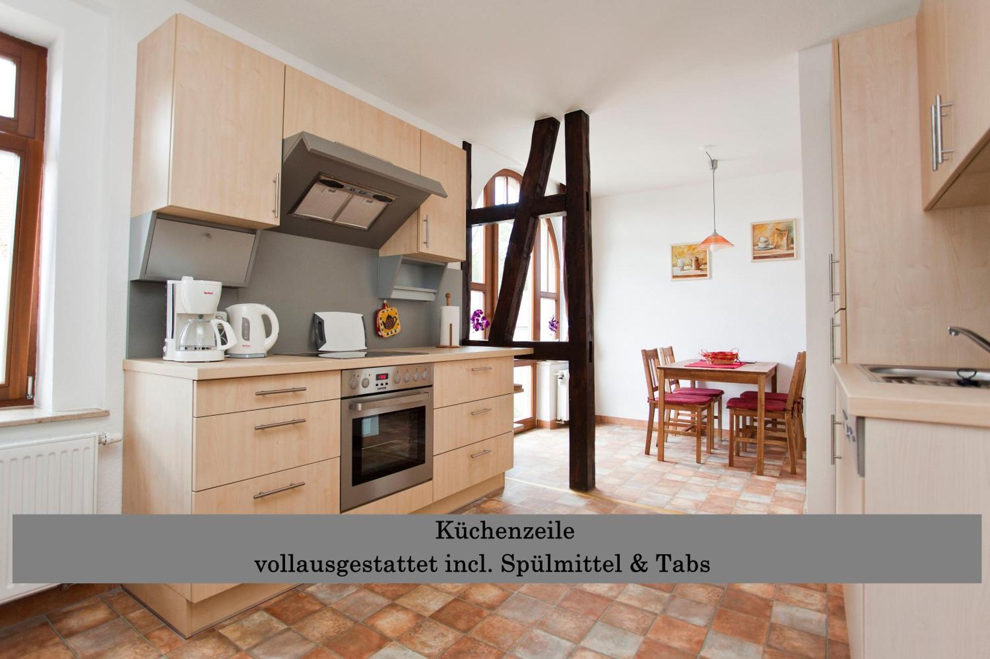 Ferienwohnung Auszeit Am Kurpark Bad Berka - Balkon - Ruhige Lage- Gratis Parkplatz & Wlan Extérieur photo
